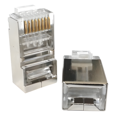 Conector RJ45 para Cable FTP/STP Categoría 5E – Blindado sin pin a tierra