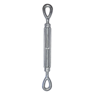 Tensor de 1/2″ x 6″ Acero Forjado OJO-OJO Galv. Inmersión en Caliente (Carga Max. 2200 Kg).