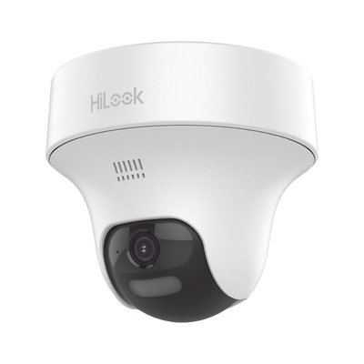 [Audio Bidireccional + Dual Light + ColorVu] Turret PT TURBOHD 2 Megapixel (1080p) / Lente 3.6 mm / 25 mts IR EXIR + 20 mts Luz Blanca / Micrófono y Bocina Integrado / dWDR