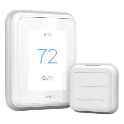 Termostato inteligente Wi-Fi con pantalla táctil a color y sensores inalámbricos RedLINK, para sistemas de hasta 3H/2C bomba de calor, serie T10 Pro