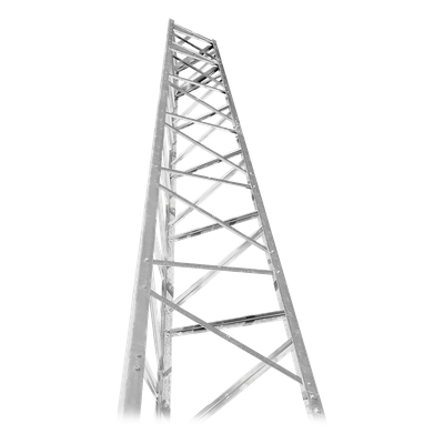 Torre Autosoportada de 80 ft (24.3m) Titan T200 Galvanizada (incluye anclaje)