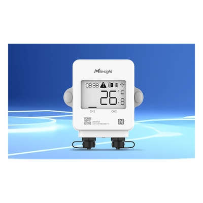 Display LoRaWAN para Monitoreo de Temperatura en Cadena de Frío / Pantalla LCD / Sensor Magnético / EN12830 / IP65