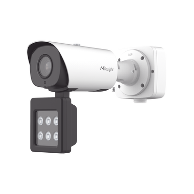 Cámara Bullet AI Road Traffic Pro / LPR en Tiempo Real / Luz Suplementaria IR/Blanca / 90 fps / Starvis 0.002 Lux / Super WDR 140dB / IP67
