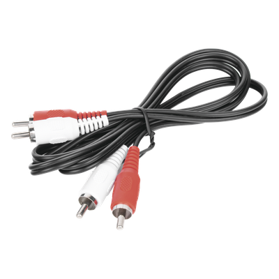 Cable RCA Macho a Macho de 1 Metro (3.28 Pies) de Longitud, para Aplicaciones de Audio y Video Optimizado para HD