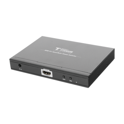 MATRICIAL DE VIDEO HDMI 4X1 (Divisor) | 4 Entradas a 1 Salida HDMI | 1080p @ 60Hz | Diferentes modos de Display | Pantalla completa, Modo Dual, Modo Quad | Conmutación por Botón o Control Remoto | Botón de Control de audio