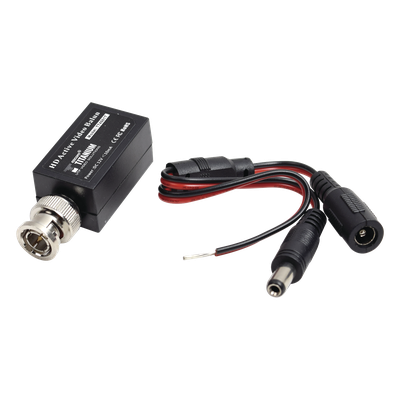 (TRANSCEPTOR) TRANSMISOR DE VIDEO ACTIVO DE LARGO ALCANCE / 400 Metros con RECEPTOR ACTIVO TT4501R / Resolución 2 MP / Compatible con cámaras HD-TVI/CVI/AHD/CVBS / Protección Interconstruida contra sobretensión.
