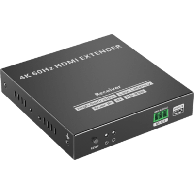 Receptor Compatible para Kit TT582 | 4K @60Hz | Cat 6, 6a y 7 | hasta 120 metros |