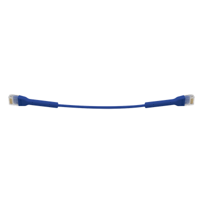 UniFi Ethernet Patch Cable Cat6 de 22 cm (8.66 pulgadas), Color Azul