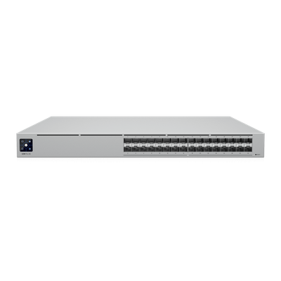 Switch Pro XG Aggregation de 25G con 32 puertos SFP28, Capacidad de Switching de 1.6 Tbps, Funciones Layer 3, Respaldo de Energía USP RPS y Etherlighting™.