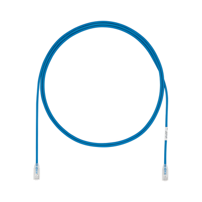 Cable de Parcheo UTP Cat6A, CM/LSZH, Diámetro Reducido (28AWG), Color Azul, 13 Metros (42.65 Pies)