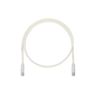 Cable de Parcheo UTP, Cat6A, 24 AWG, CM, Color Blanco, 0.91 Metros (3 Pies)