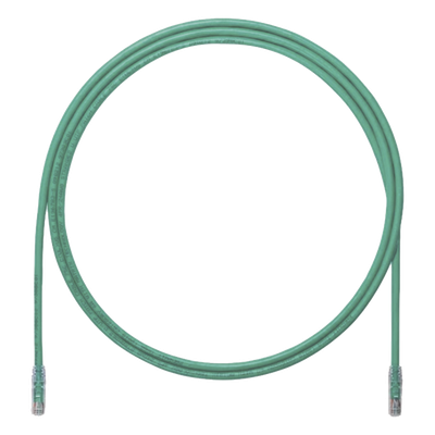 Cable de Parcheo UTP, Cat6A, 24 AWG, CM, Color Verde, 0.91 Metros (3 Pies)