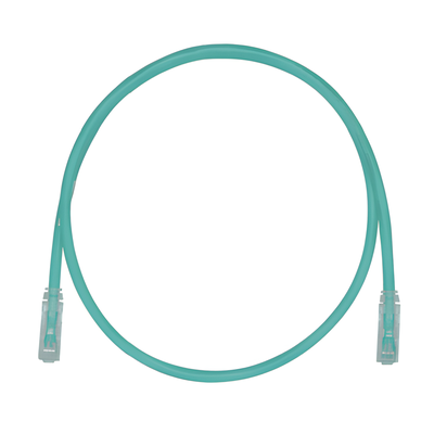 Cable de Parcheo TX6, UTP Cat6, 24 AWG, CM, Color Verde, 4.88 Metros (16 Pies)
