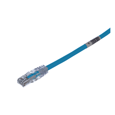 Cable de Parcheo TX6, UTP Cat6, 24 AWG, CM, Color Azul, 7.01 Metros (23 Pies)