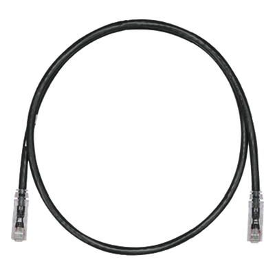 Cable de Parcheo TX6, UTP Cat6, 24 AWG, CM, Color Negro, 0.91 Metros (3 Pies)