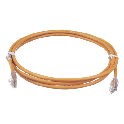 Cable de Parcheo TX6, UTP Cat6, 24 AWG, CM, Color Naranja, 1.52 Metros (5 Pies)