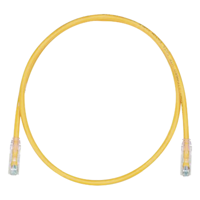 Cable de Parcheo TX6, UTP Cat6, 24 AWG, CM, Color Amarillo, 1.52 Metros (5 Pies)