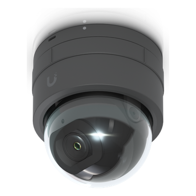 Cámara IP UniFi G5 Domo Ultra Color Negro, Bajo Perfil para Interior, 2K (4MPX), Ángulo Amplio 102.4°, Visión Nocturna IR Hasta 20mts, Detección de Eventos, para Pared o Techo