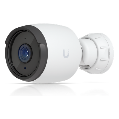 Cámara UniFi Protect G6 Bullet Color Blanco, PoE, 1.8″ 4K, AI Multi-TOPS, Visión Nocturna IR 30m, Protección IP66, Reconocimiento Facial y Placa, Montaje en Pared, Techo, Poste