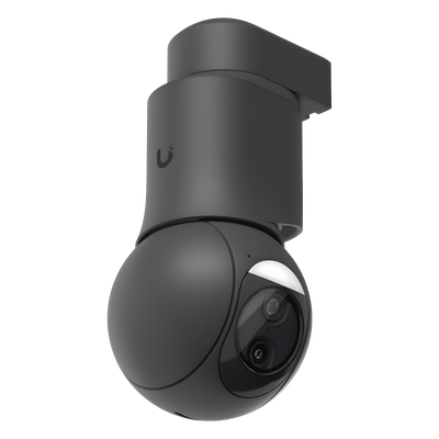 Cámara UniFi Protect G6 PTZ Color Negro, Doble Lente 4K, Zoom Híbrido 10x, Motor AI Multi-TOPS, Visión Nocturna IR 30m, Audio Bidireccional, Protección IP66, Resistencia al Vandalismo IK04