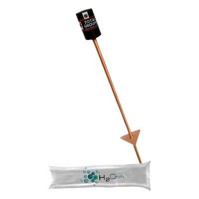 Electrodo Para Tierra Física para Aplicaciones Residenciales y Antenas de Baja Potencia.