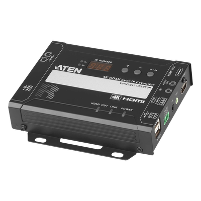 Receptor HDMI | IP | 4K @ 30Hz | 4:4:4 | EDID Expert™ | Protocolo CLI Telnet o RS-232 | Conexión Punto a Punto o Multipunto a Multipunto