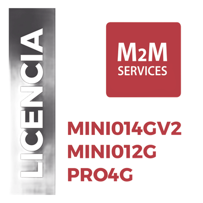 Servicio de datos por un Año para comunicadores  MINI014G/V2 y MINI012G, con eventos ilimitados.