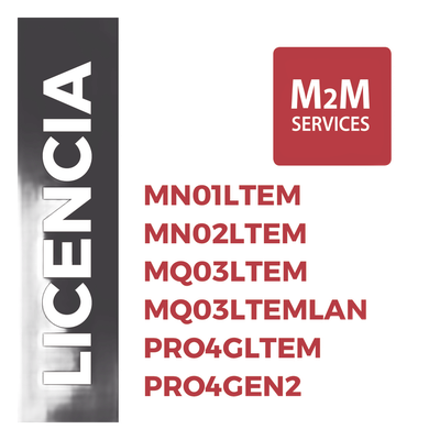 Servicio de datos 4GLTE/5G por un Año para MN02LTEM / MN01LTEM / PRO4GLTEM / PRO4GEN2 / MQ03LTEM