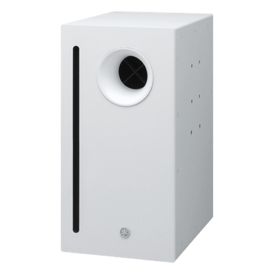Subwoofer de Superficie | 10″ | Baja Impedancia | Bass Reflex | 8 ohms | 100w por canal | Color Blanco