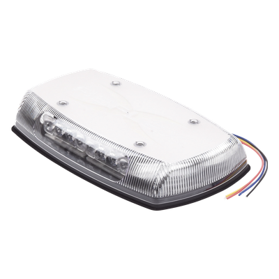 Mini Barra de Luces Ultra Brillante, color domo claro, LED azul, Ideal para Seguridad Privada