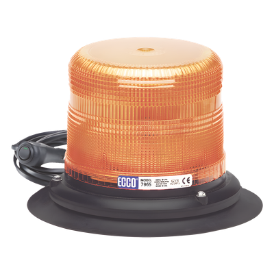 Baliza de la serie X7965 en color ámbar con montaje magnético de succión.