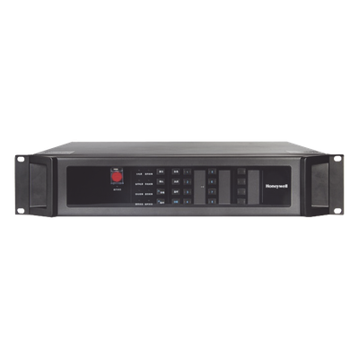 Administrador de sistema digital con matriz de audio 4×8 y 8 canales de amplificador para megafonía y voz de evacuación X-618