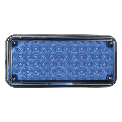 Luz de advertencia de 7×3″, Color Azul, Ideal para ambulancias