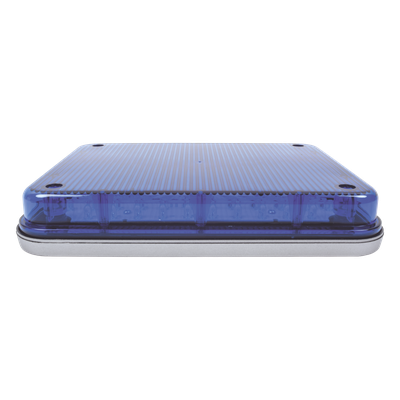 Luz de advertencia de 9×7″, Color Azul, Ideal para Ambulancias