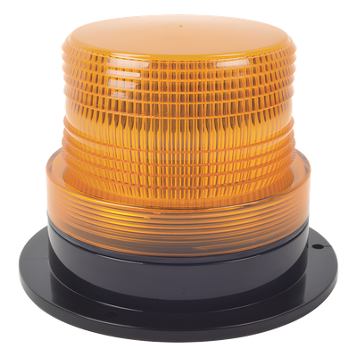 Burbuja brillante  de Larga Vida Útil con 8 LEDs, color ámbar, domo ámbar, 12Vcd