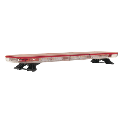 Barra de luces LED de 47″, 108 LED, con control de tráfico en color ámbar, dual color rojo/claro, ideal para equipar ambulancias y unidades de bomberos