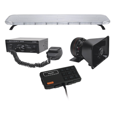 Kit básico para equipamiento de unidades de Seguridad Pública