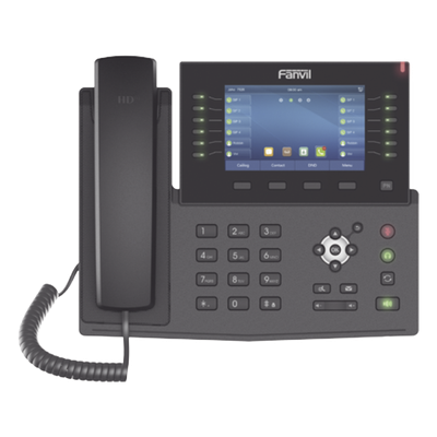 Teléfono IP empresarial para 20 lineas SIP, Bluetooth integrado para diademas, PoE y hasta 60 botones DSS con doble puerto Gigabit, soporta recepción de video