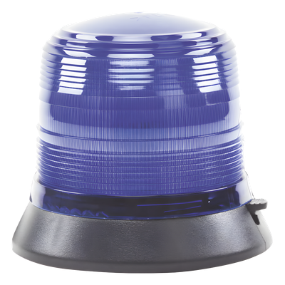 Burbuja Brillante de 6 LEDs, Color Azul con Montaje Magnético