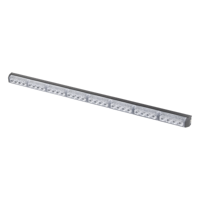 Barra de Luz de Advertencia con 8 Módulos Ámbar, ideal para el direccionamiento de tráfico