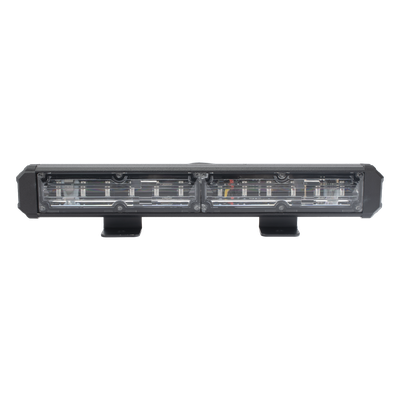Barra de Luz de Advertencia, 2 Módulos de 6 LED, 11 Pulgadas Rojo