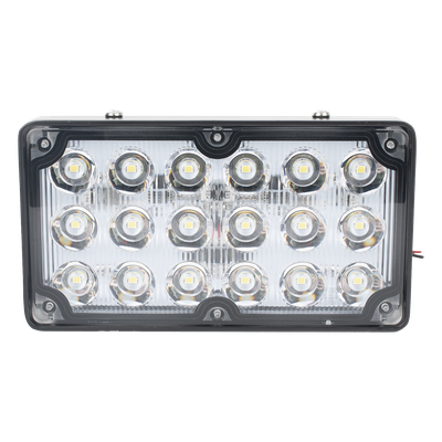 Luz de Escena de 6X3″, Color Claro, Ideal para Ambulancias y Vehiculos de Trabajo
