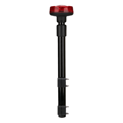 Luz telescópica Ultra Brillante Para Motocicleta, 9 LED, Color Rojo