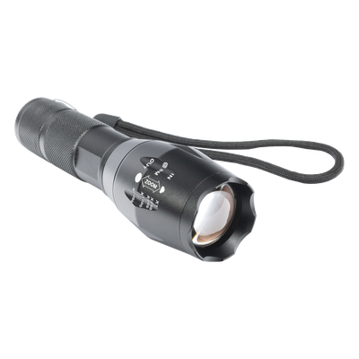 Linterna LED de Aluminio, 800 Lúmenes, IPX4, Resistente al Agua