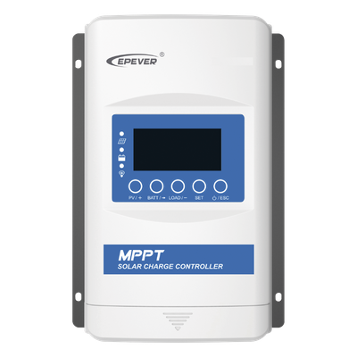 Controlador Solar MPPT 30A 12/24/36/48 V, Máximo Voltaje de Circuito Abierto Voc 150 Vcc, Configurable para Baterías de Litio