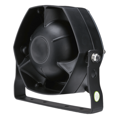 Bocina de uso Rudo, de 100 W, Ideal para espacios reducidos, 8 Ohms de Impedancia