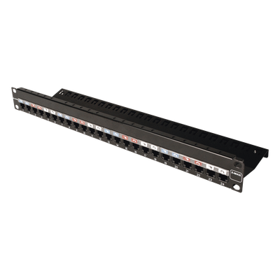 Patch Panel Z-Max, de 24 Puertos, Modular (Vacío), Plano, 1UR
