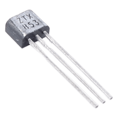 Transistor Planar de Silicio NPN, 100 Vce, Alta Corriente a 4 Amp, 130 MHz, Potencia Media de 1.2 Watt, TO-92.