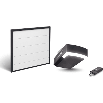 Kit Puerta de Garage 18×8 Pies (5.49 x 2.44 m) / Motor DC 1/2 HP / Insulada / Activación WiFi / Hasta 50 Controles / Lámina Calibre 26
