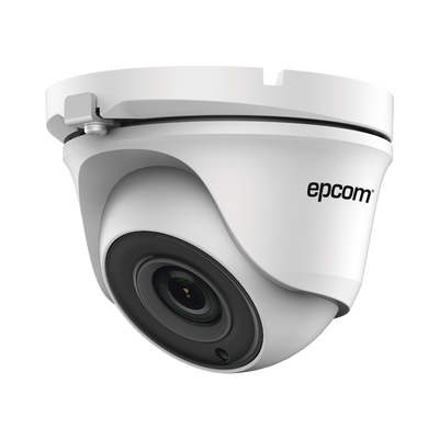 Eyeball TURBOHD 1 Megapixel (720p) / METALICA / Gran Angular 92° / Lente 2.8 mm / IR Inteligente 20 mts / Exterior IP66 / TVI-AHD-CVI-CVBS / dWDR